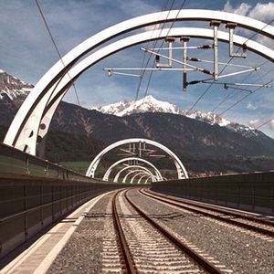 Eisenbahnbrücke Südumfahrung Innsbruck