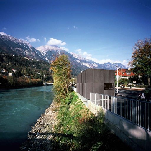 Hochwasserpumpwerk Émile-Béthouart-Steg Innsbruck - Karl Heinz