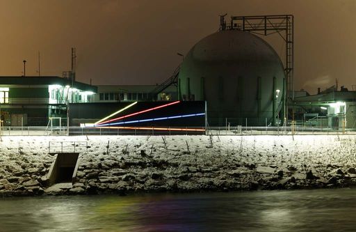 Hochwasserpumpwerk Sillmündung Ansicht Nord - Karl Heinz