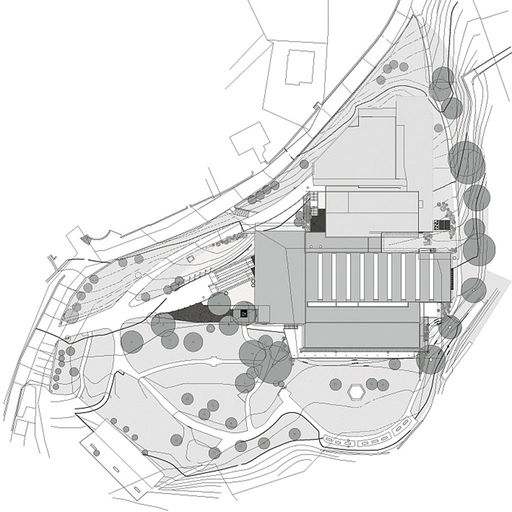 Hotelfachschule Villa Blanka  Lageplan - Karl Heinz